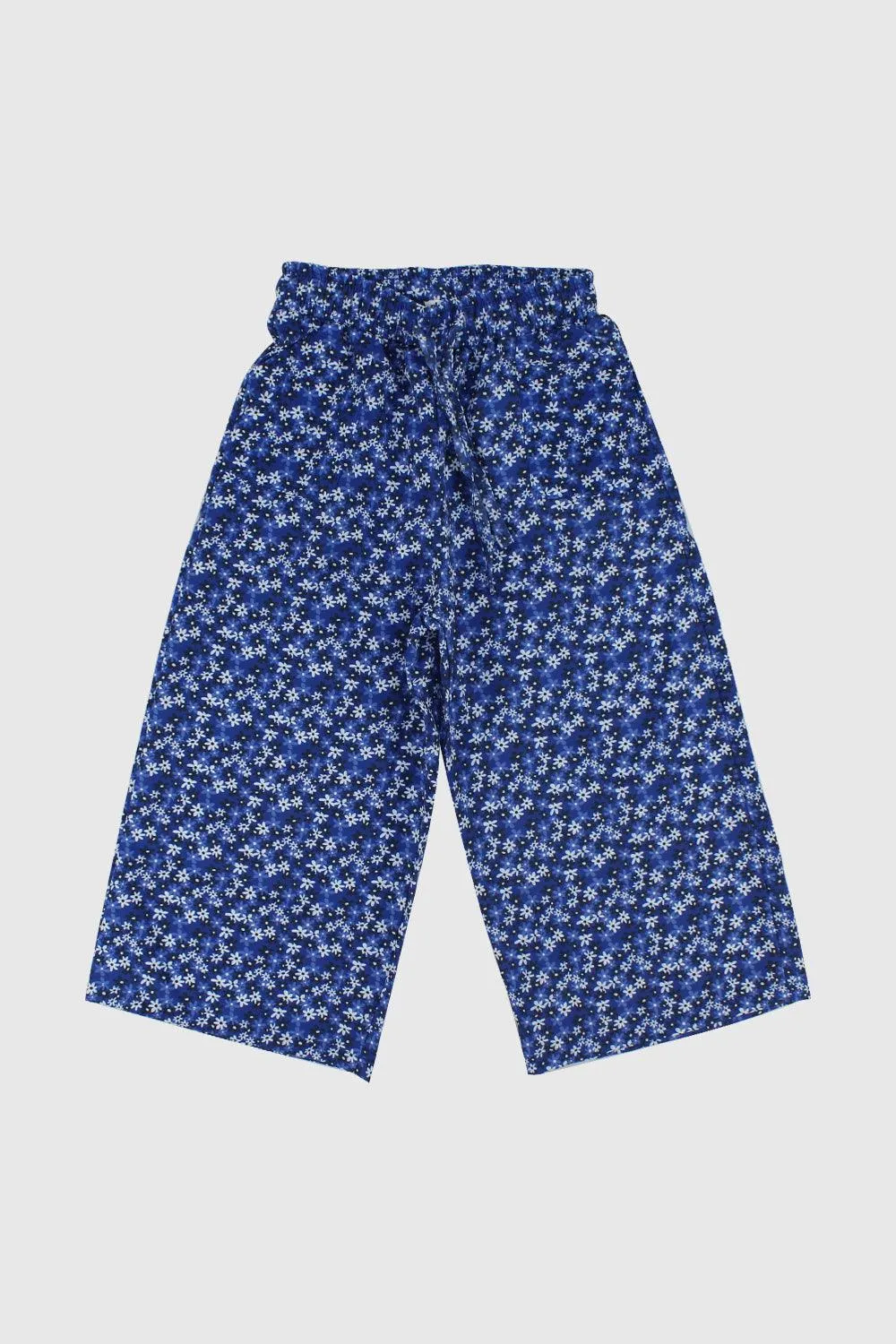 Blaue Blumen Bequeme Hose