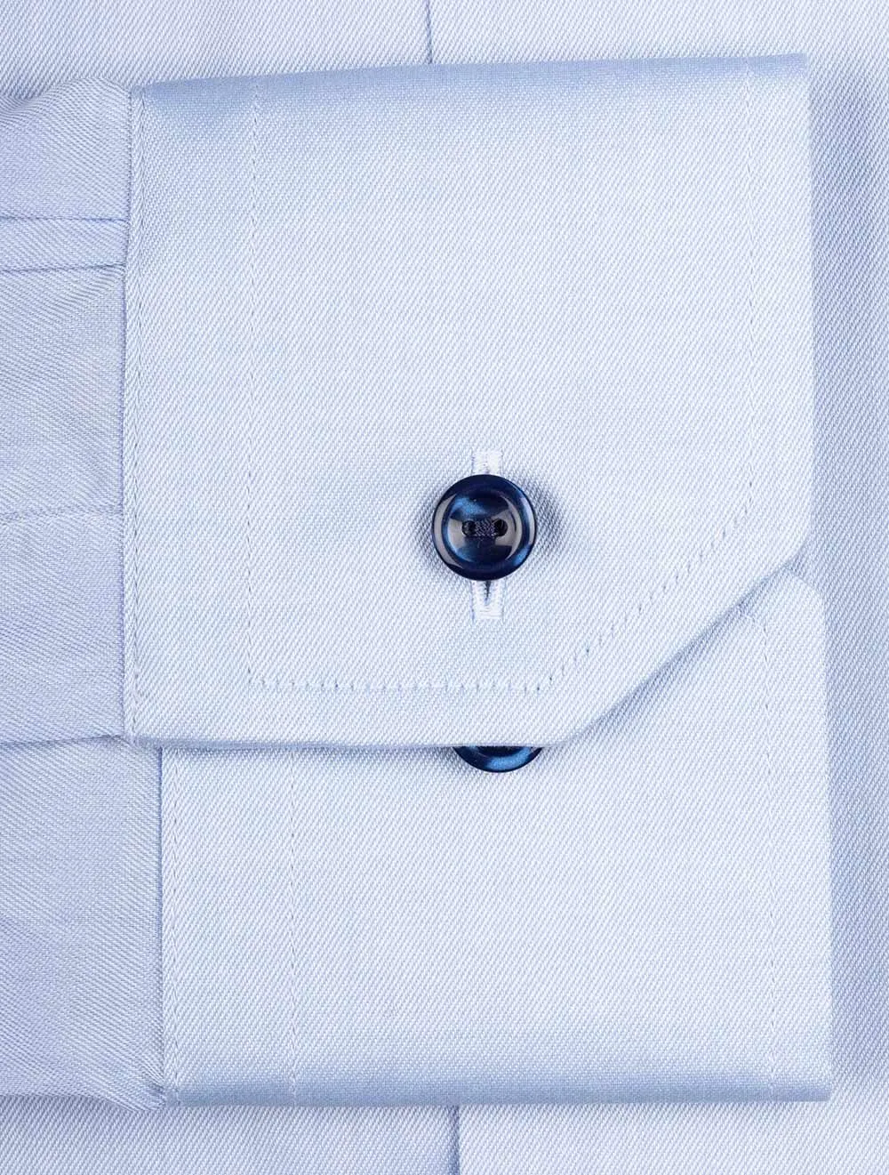 Blaues Signature Twill Navy Hemden im zeitgemäßen Schnitt
