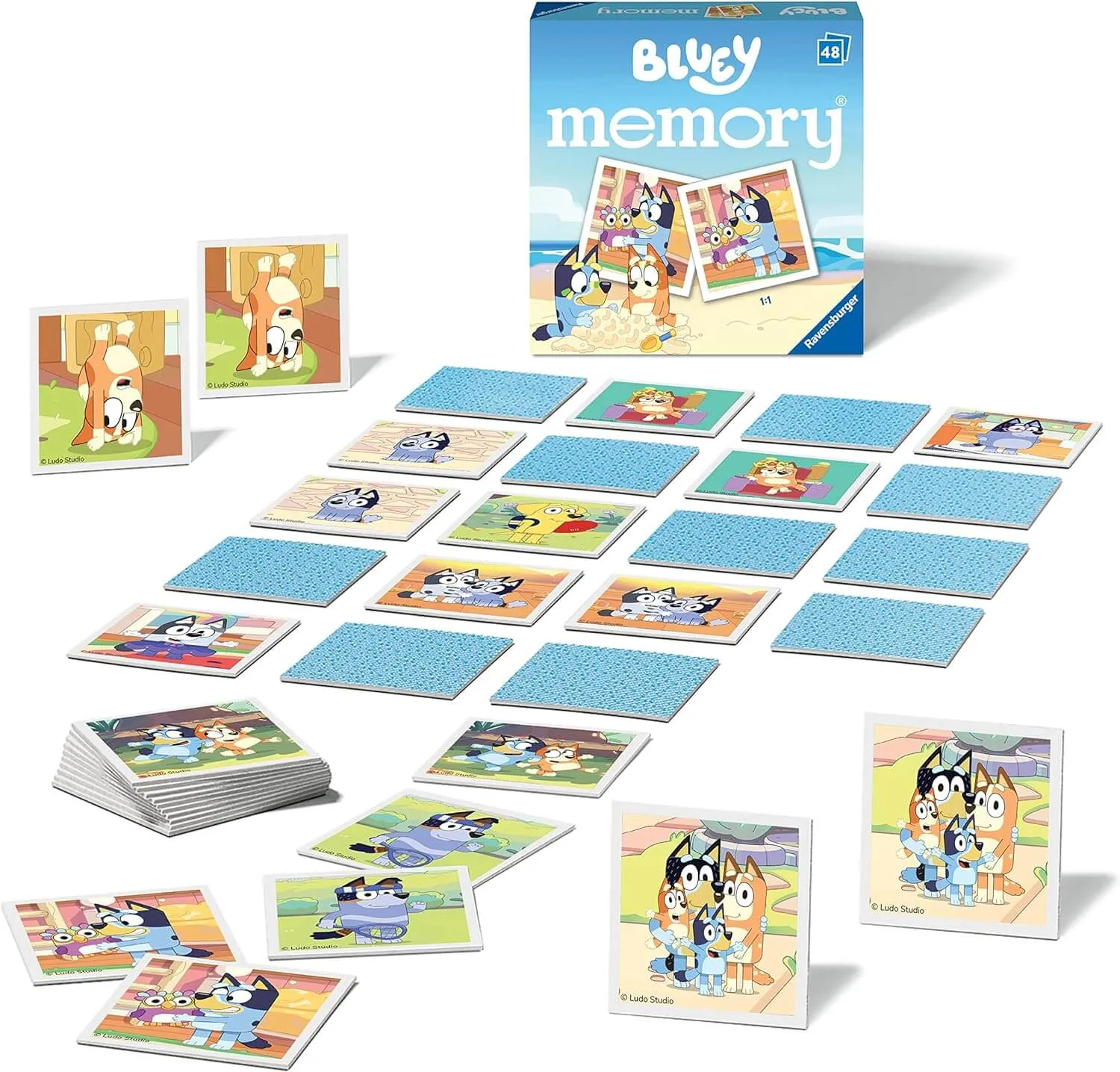 Bluey Mini Gedächtnisspiel