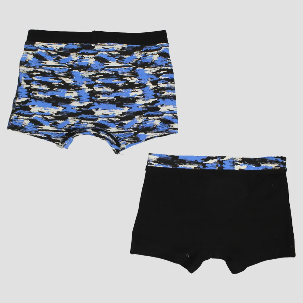 Bläuliche Boxershorts (2er Pack)