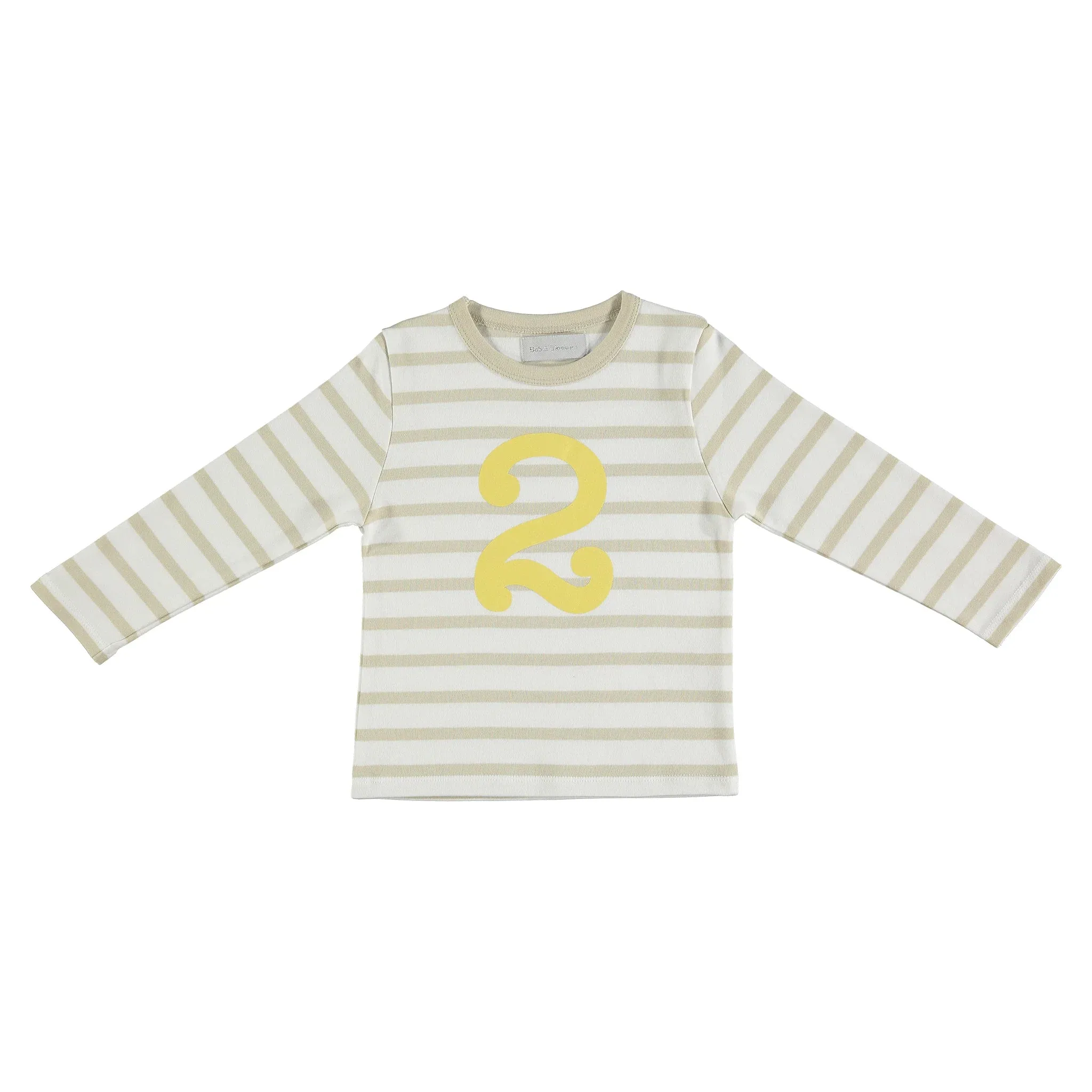 Bob   Blossom: Nummer T-Shirt - Sand