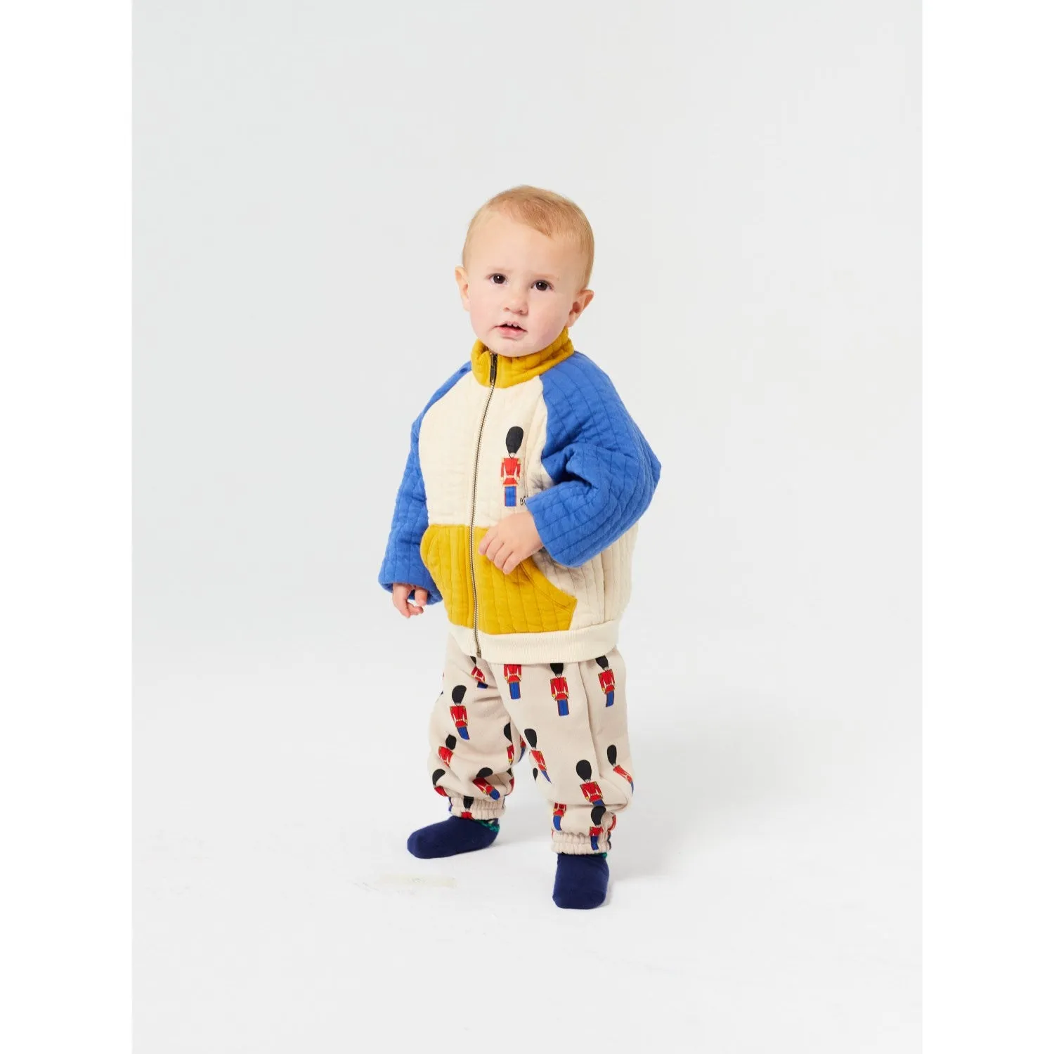 Bobo Choses Offwhite Kleine Zinnsoldaten All Over JAndging Hose Bobo-Choses
