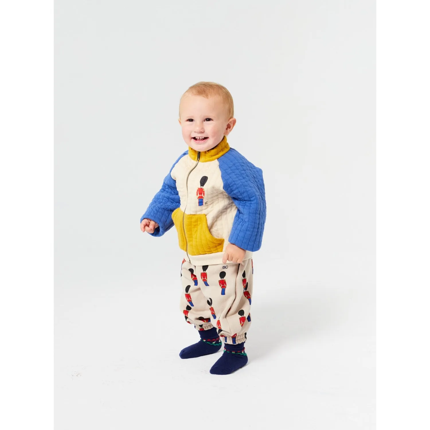 Bobo Choses Offwhite Kleine Zinnsoldaten All Over JAndging Hose Bobo-Choses