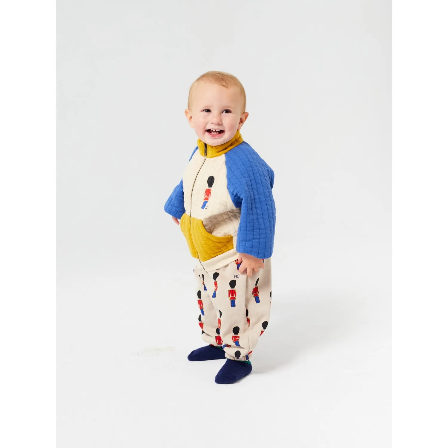 Bobo Choses Offwhite Kleine Zinnsoldaten All Over JAndging Hose Bobo-Choses
