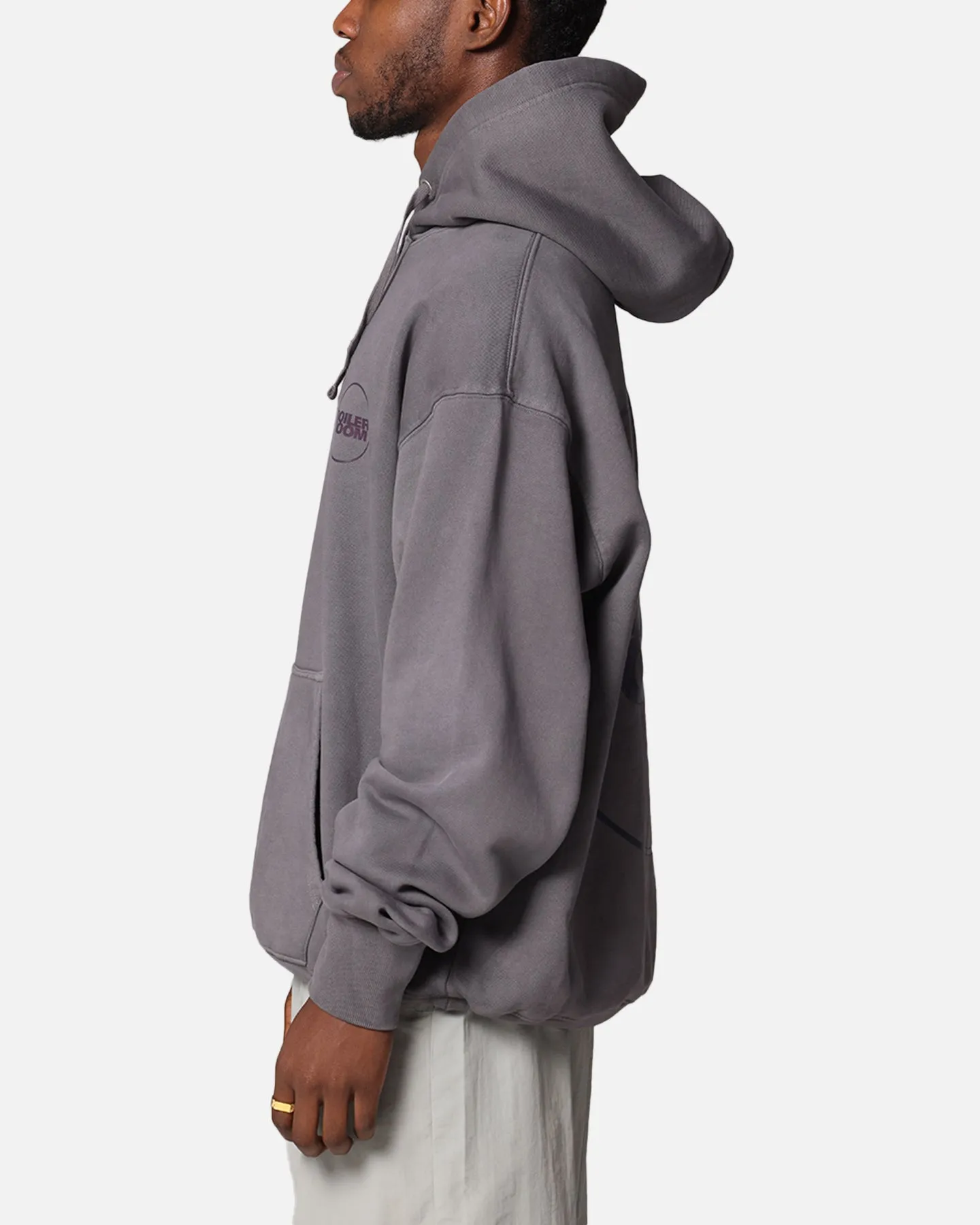 Boiler Room Core Boiler Room Kapuzenpullover Schiefer