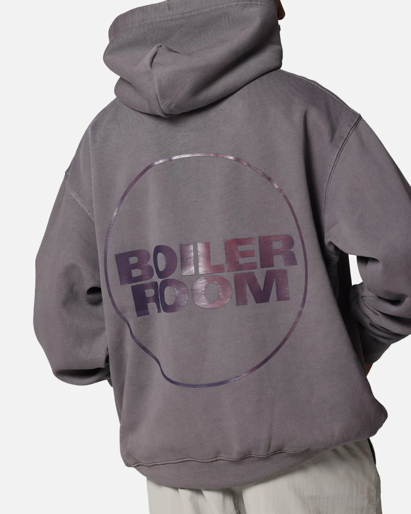 Boiler Room Core Boiler Room Kapuzenpullover Schiefer