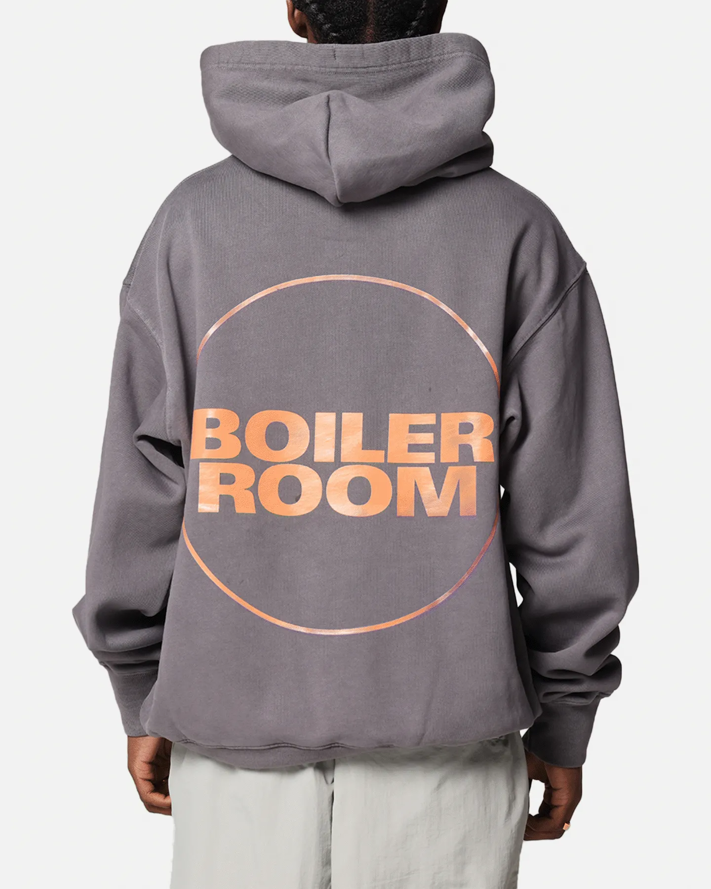 Boiler Room Core Boiler Room Kapuzenpullover Schiefer