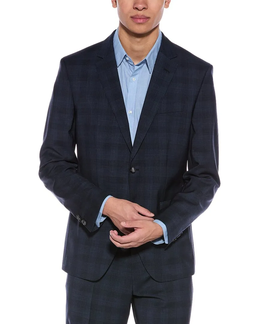 BOSS Hugo Boss 2-teiliger Slim Fit Wollanzug