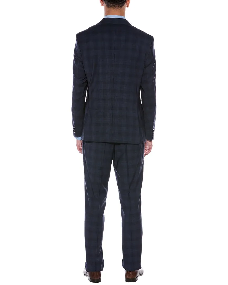 BOSS Hugo Boss 2-teiliger Slim Fit Wollanzug