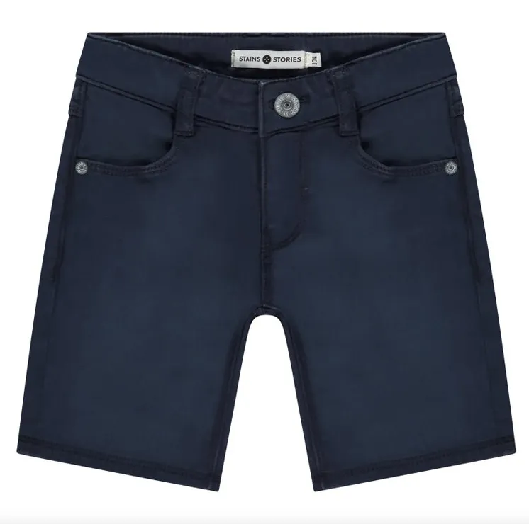Boy Shorts - Dunkles Königsblau von Stains & Stories - ENDVERKAUF