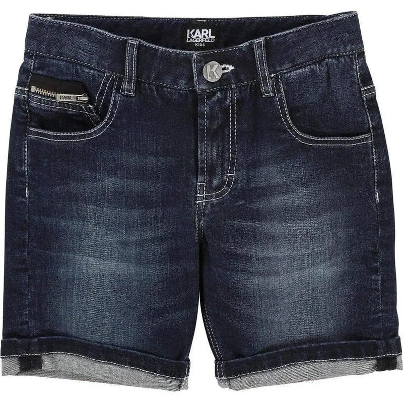 Jungen 5-Taschen Bermuda-Shorts