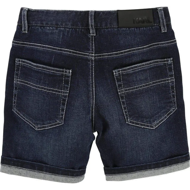 Jungen 5-Taschen Bermuda-Shorts