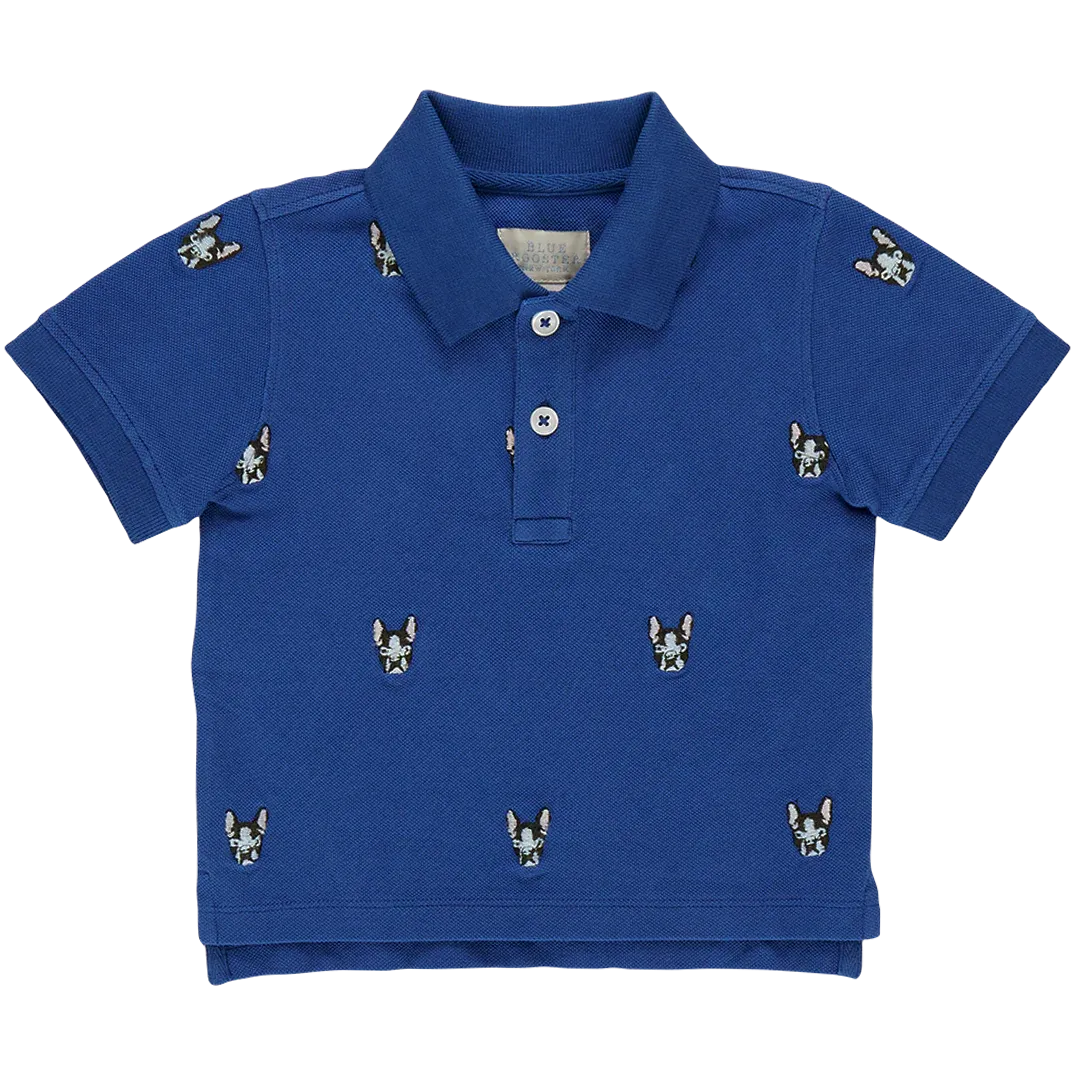 Jungen Alec Hemd - Bulldog-Stickerei