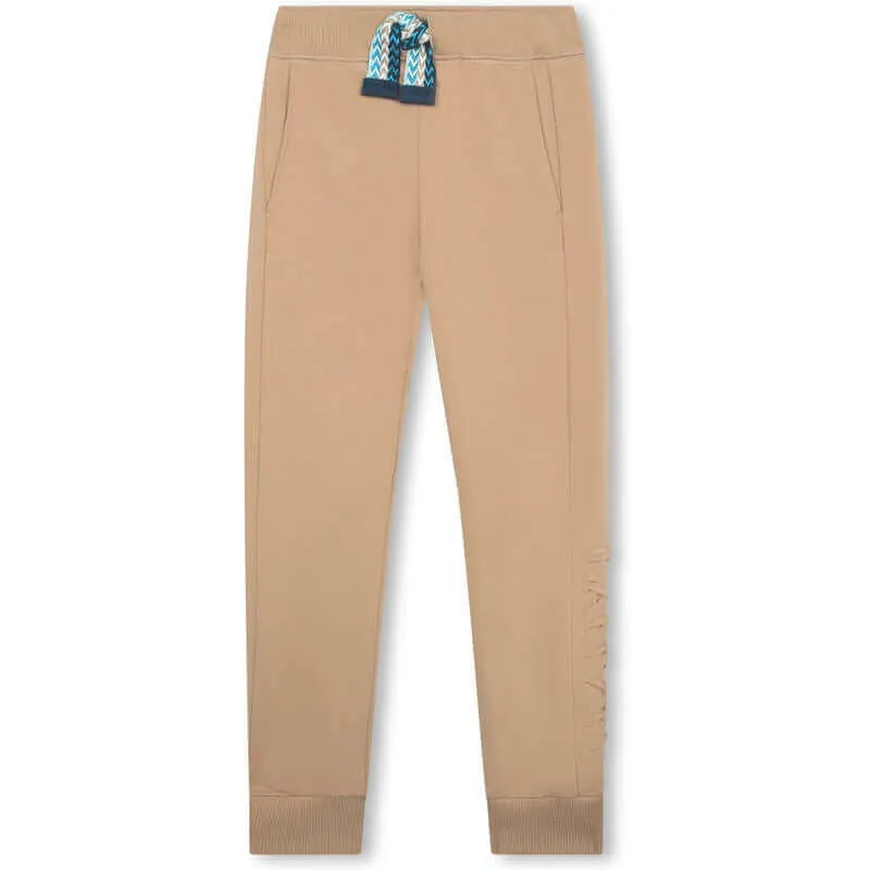 Jungen Beige Curb Jogginghosen