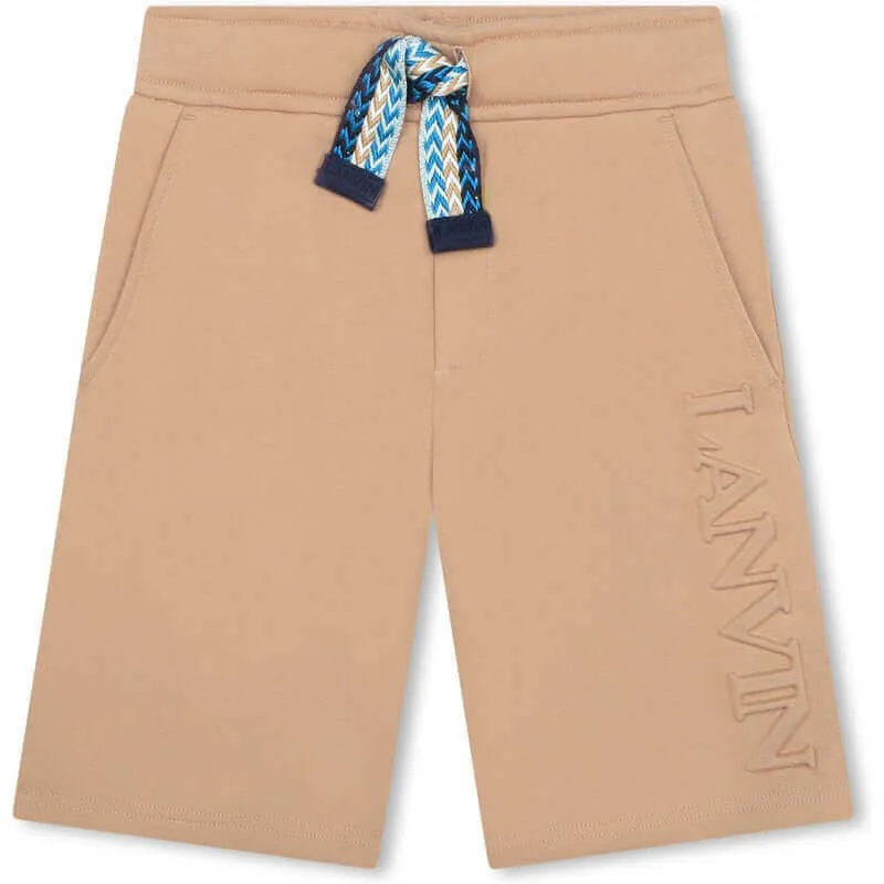 Jungen Beige Curb Shorts