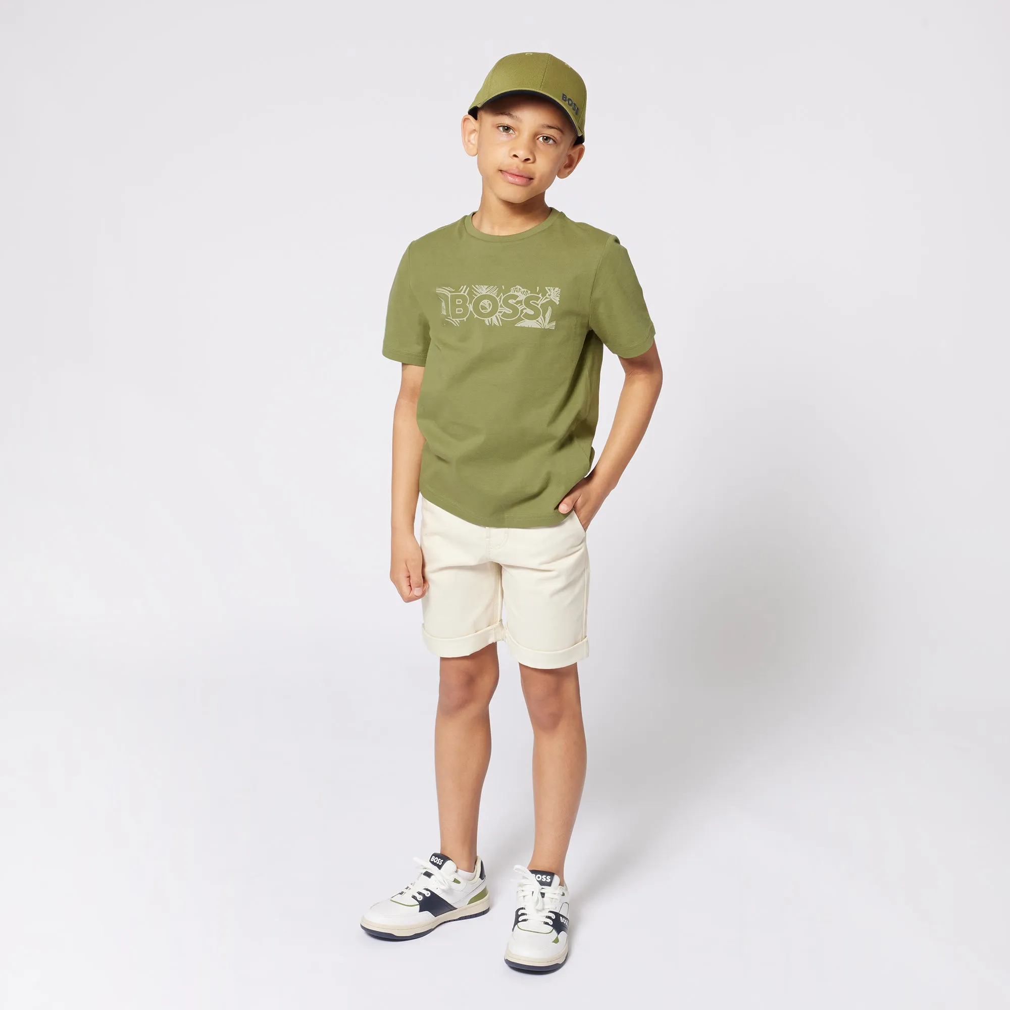 Jungen Beige Shorts