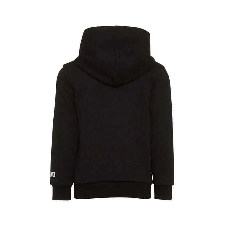 Jungen Kapuzenpullover Schwarz & Weiß