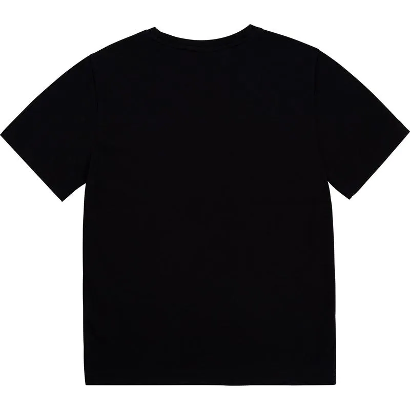 Jungen Schwarz Linien T-Shirt