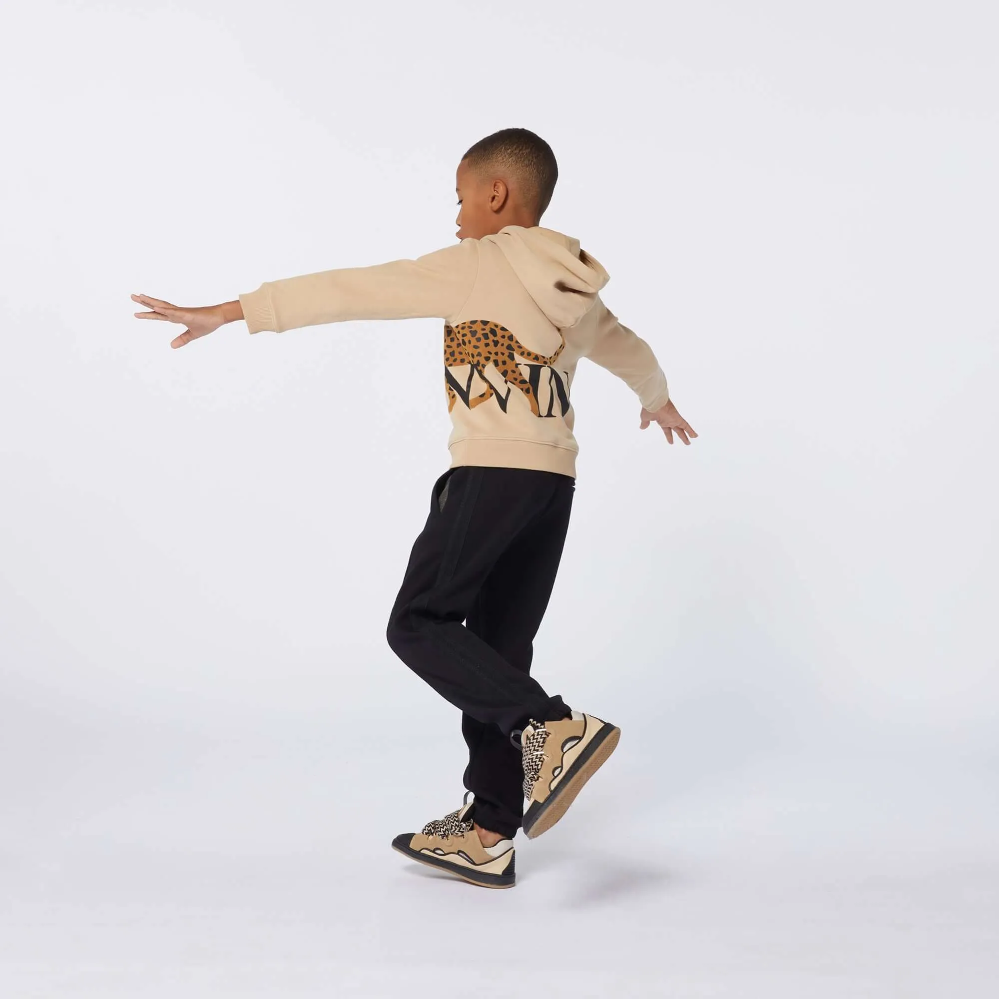 Jogginghosen für Jungen mit schwarzem Logo