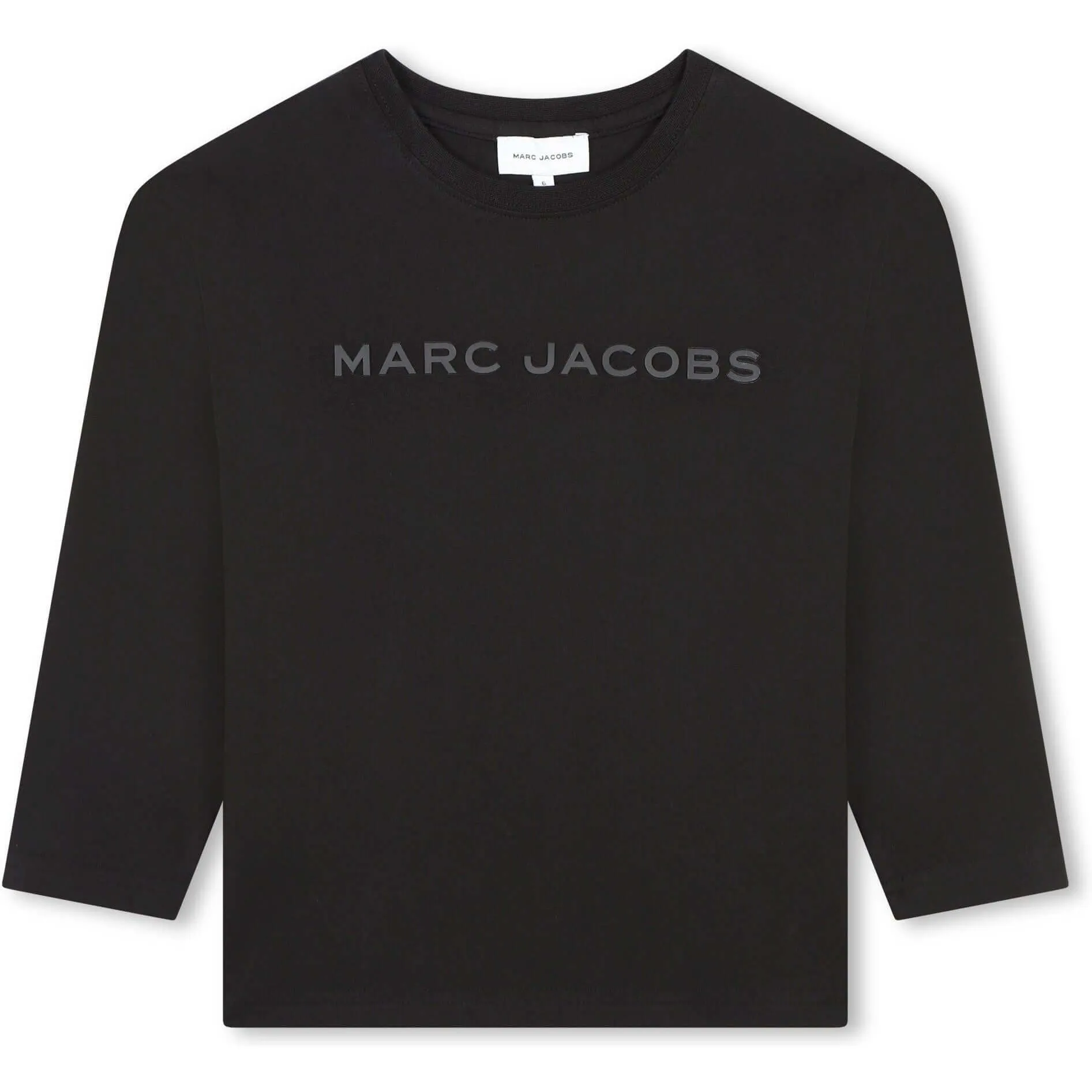 Jungen Schwarzes Langarm T-Shirt