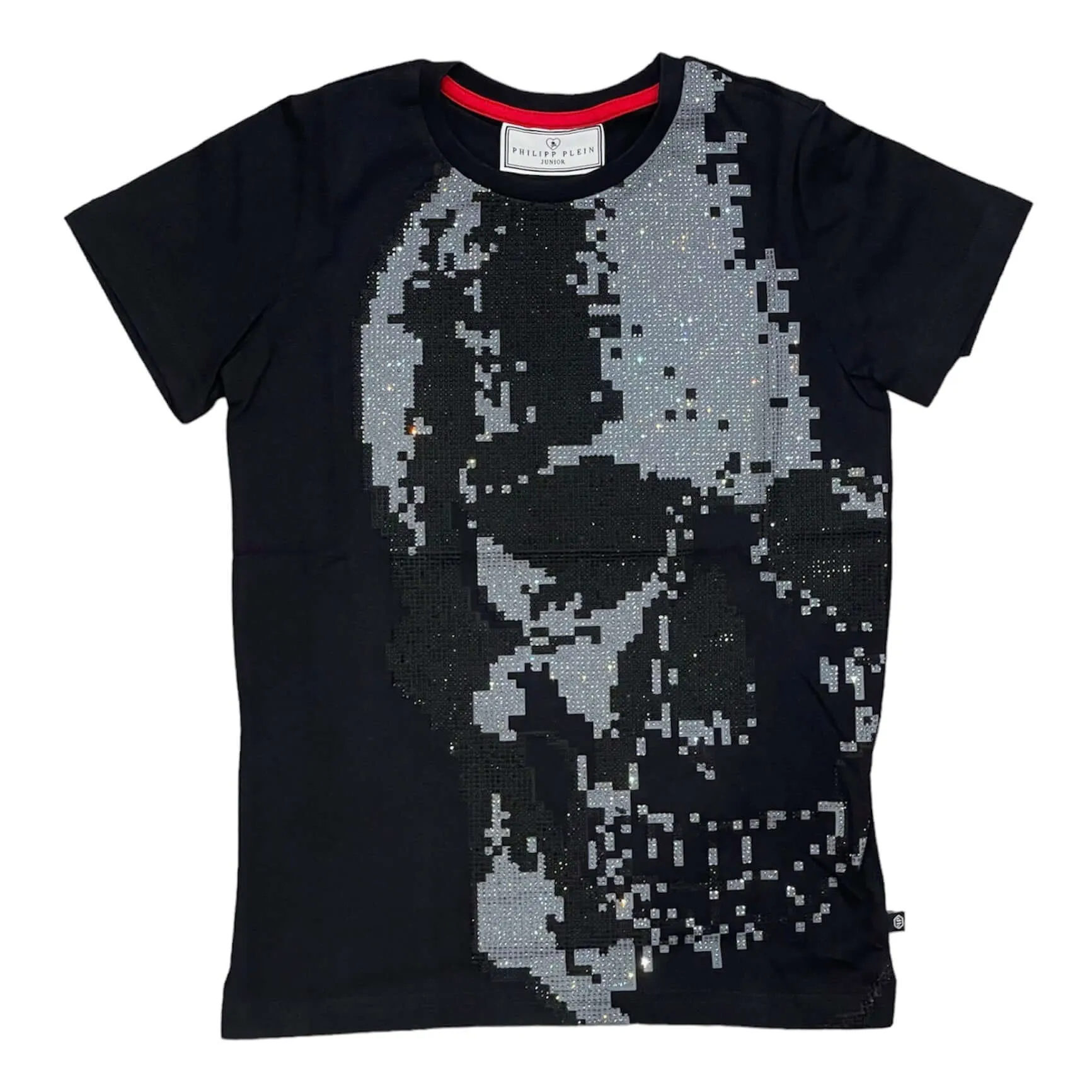 Jungen Schwarzes Totenkopf T-Shirt