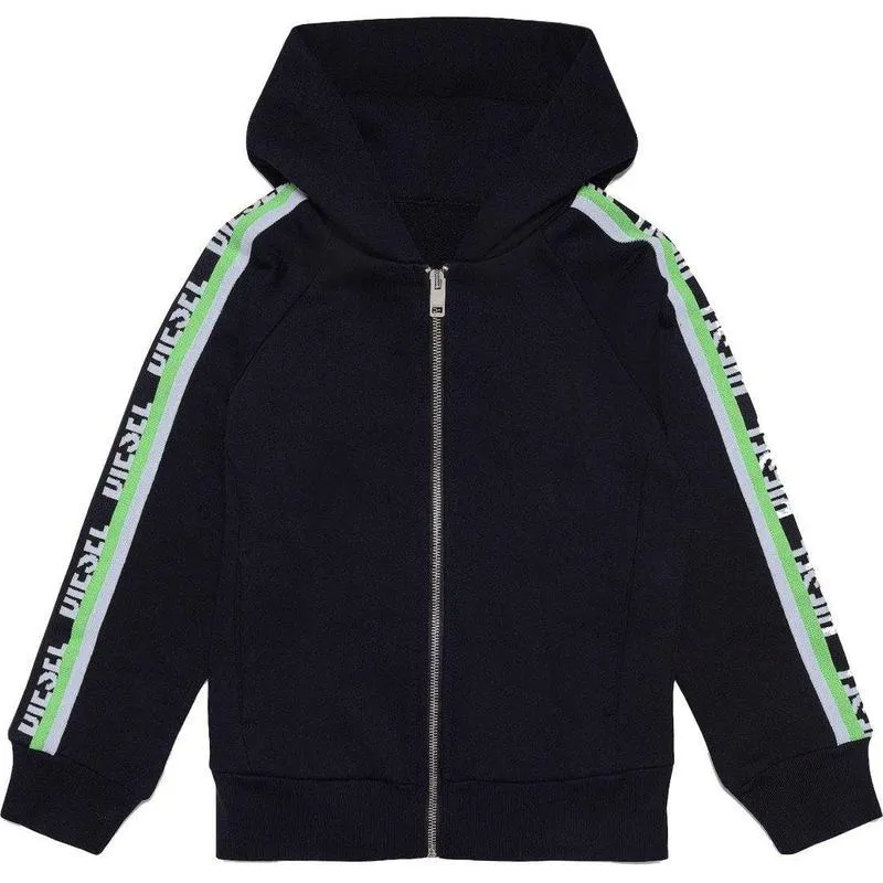 Jungen Schwarz Anzug-Style Tracksuit Set