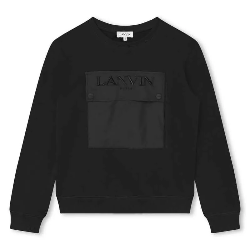 Jungen Schwarz Sweatshirt