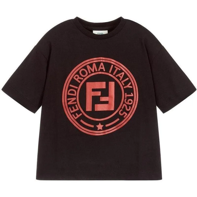 Schwarzes T-Shirt für Jungen