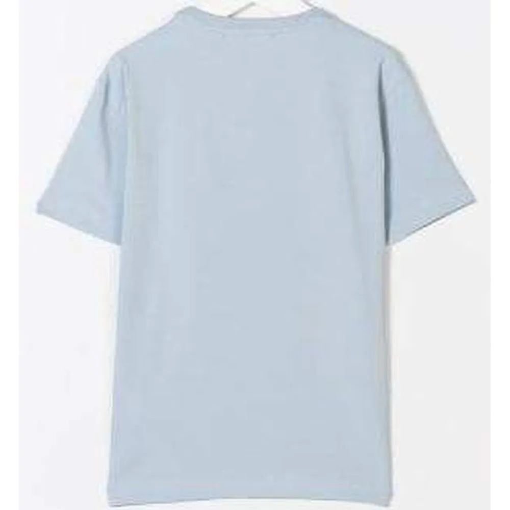 Jungen Blaues Cavalli Logo T-Shirt