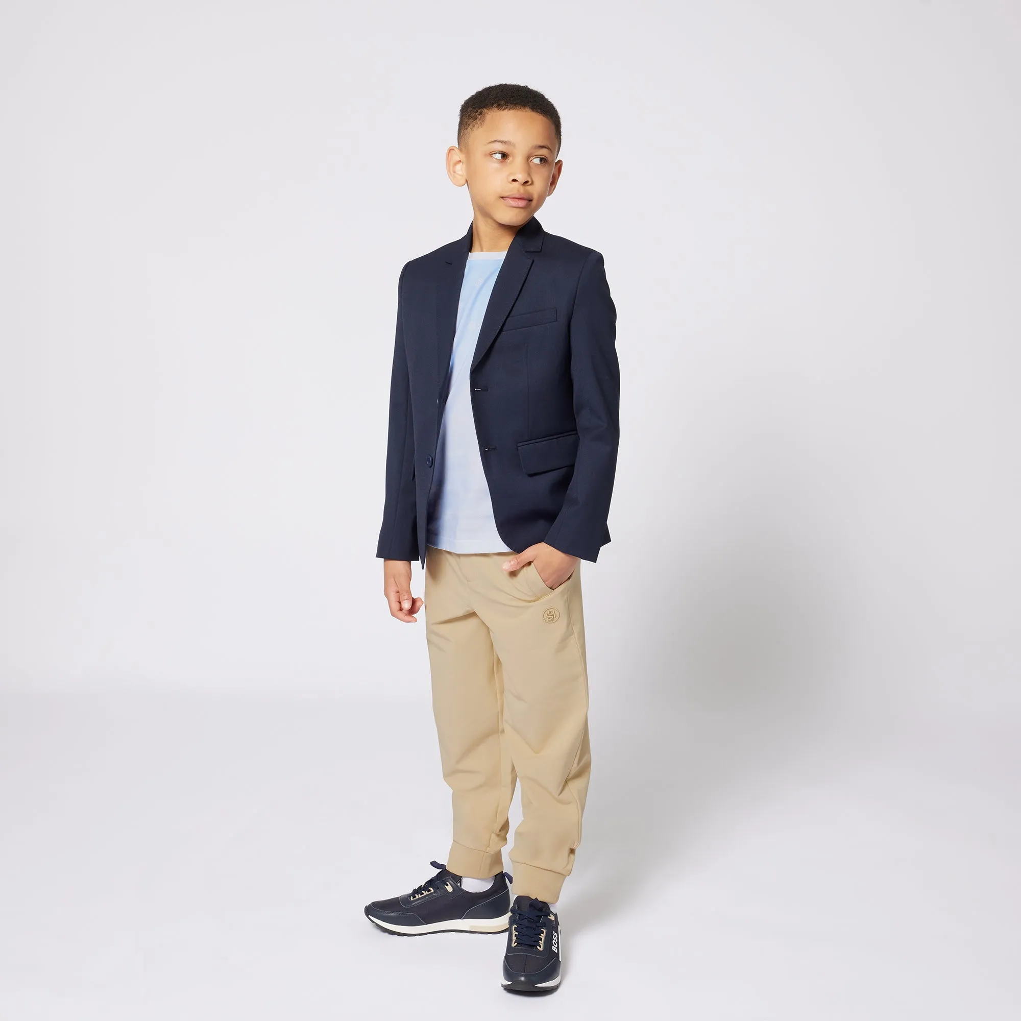 Jungen Blau Wolken T-Shirt