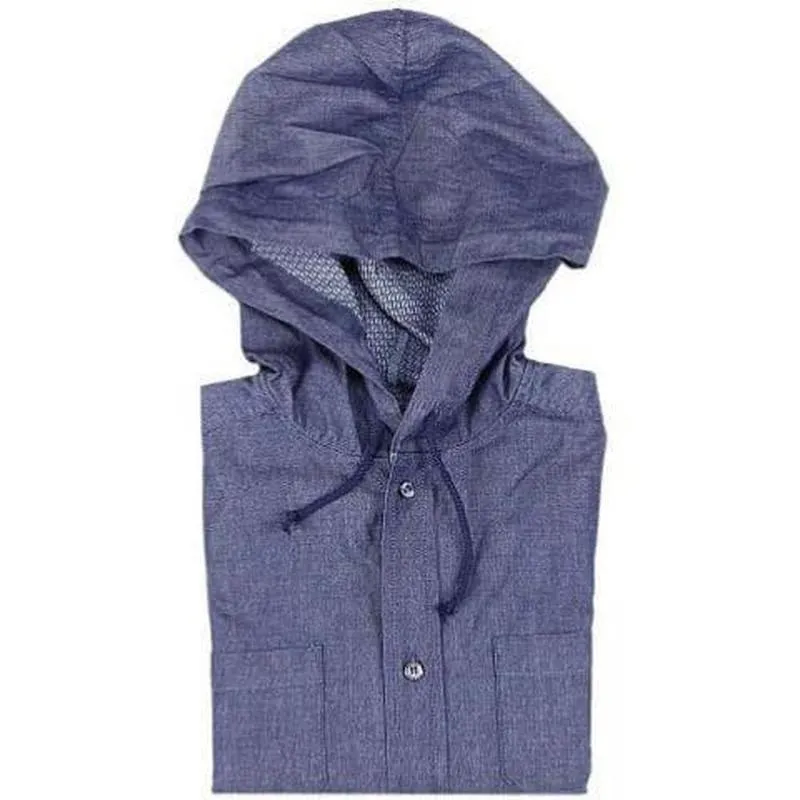 Jungen Blau Baumwoll Kapuzenpullover