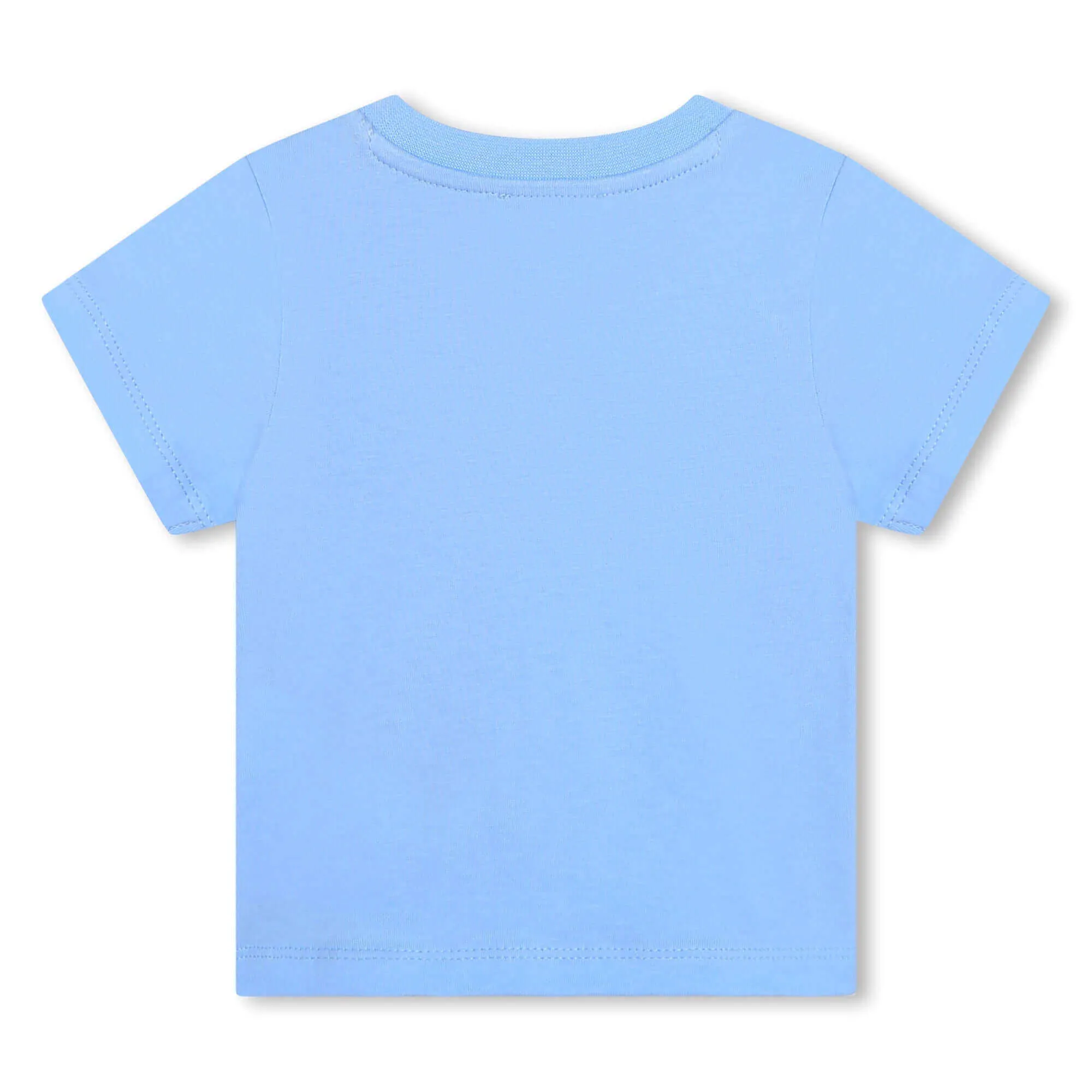 Jungen Blaues Baumwoll-Kenzo Paris Logo T-Shirt