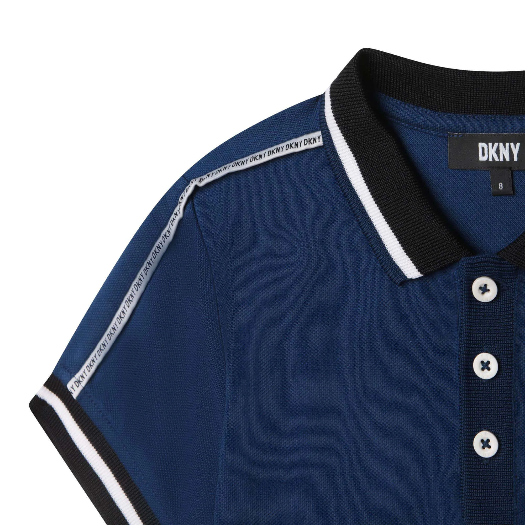 Jungen Polohemd aus Baumwolle in Blau
