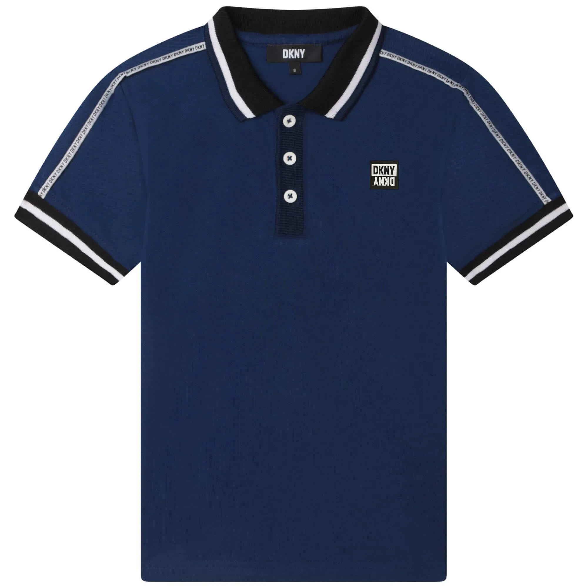 Jungen Polohemd aus Baumwolle in Blau