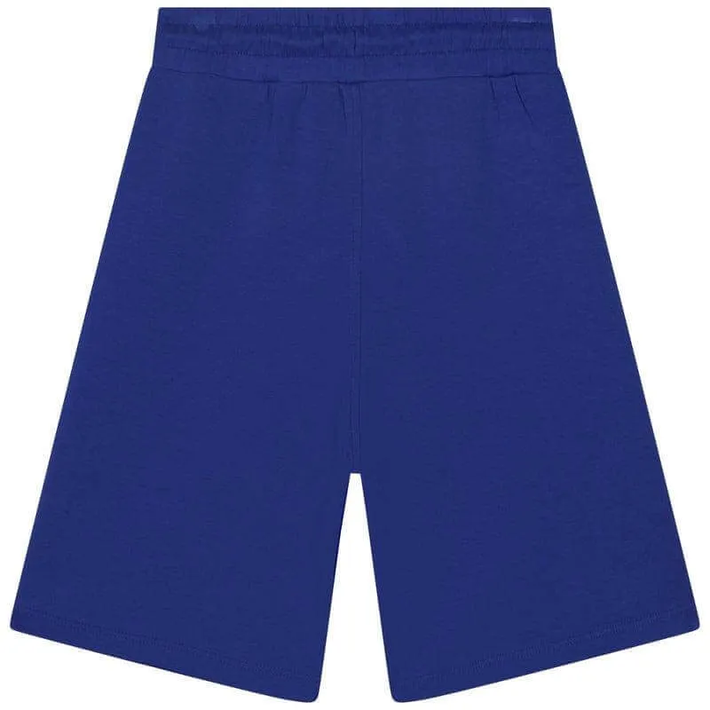 Jungen Blaue Logo-Bedruckte Shorts