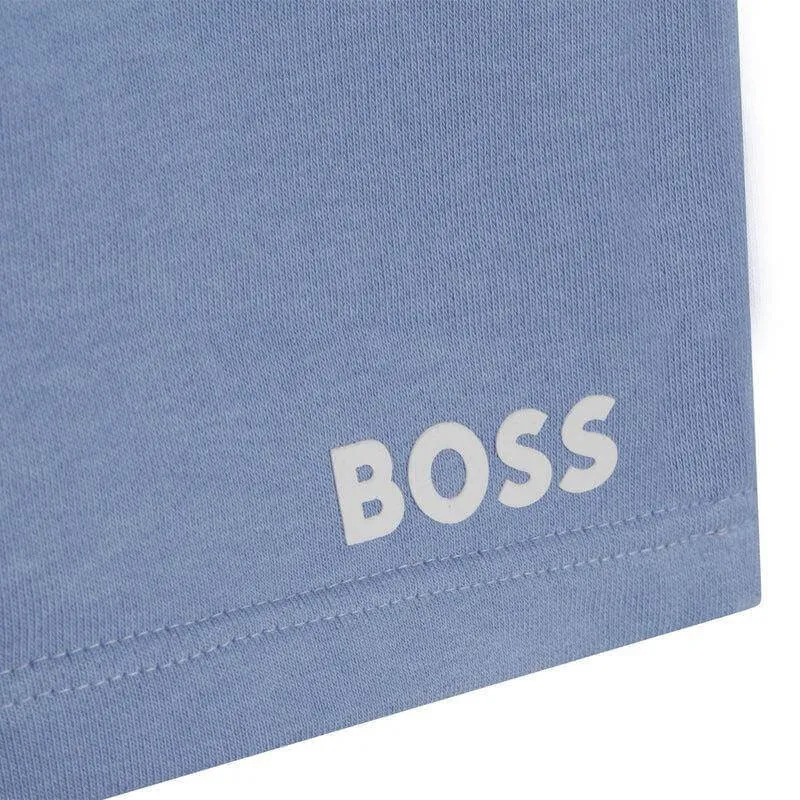 Jungen Blaue Logo Shorts