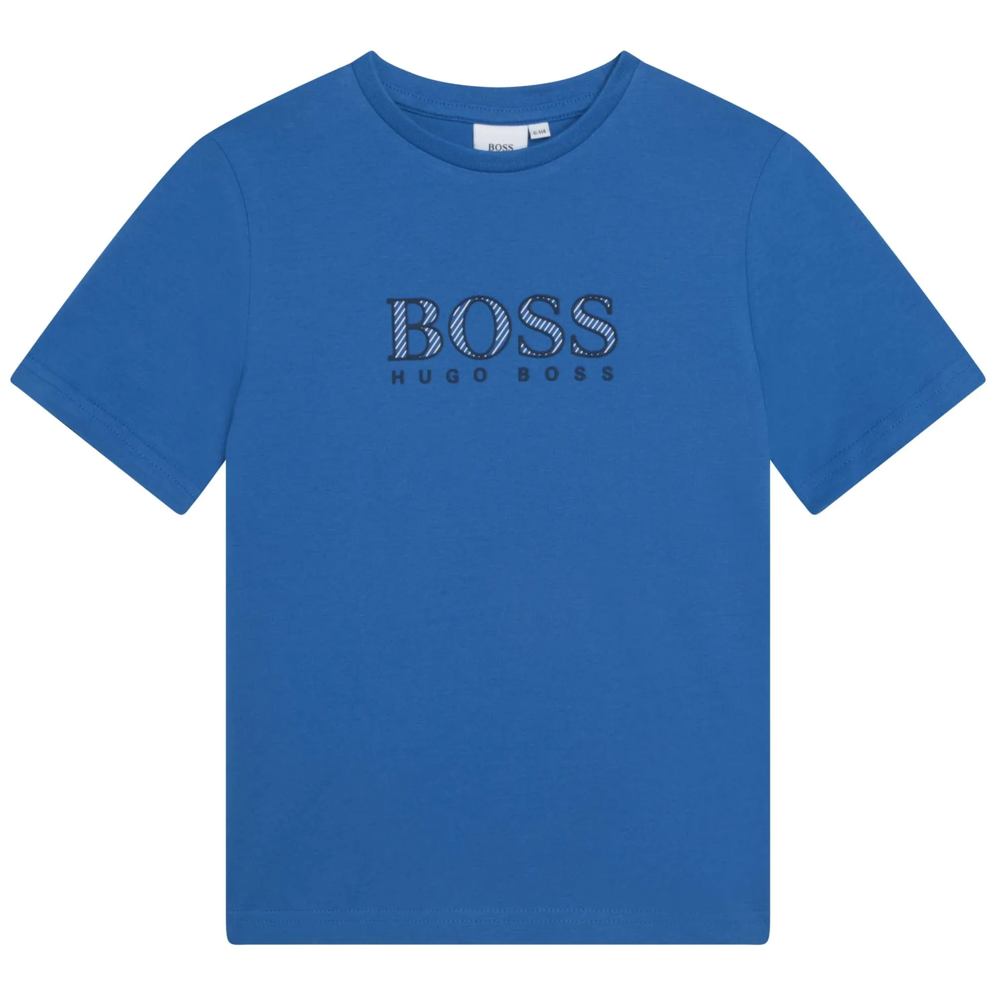 Jungen Blaues Logo T-Shirt