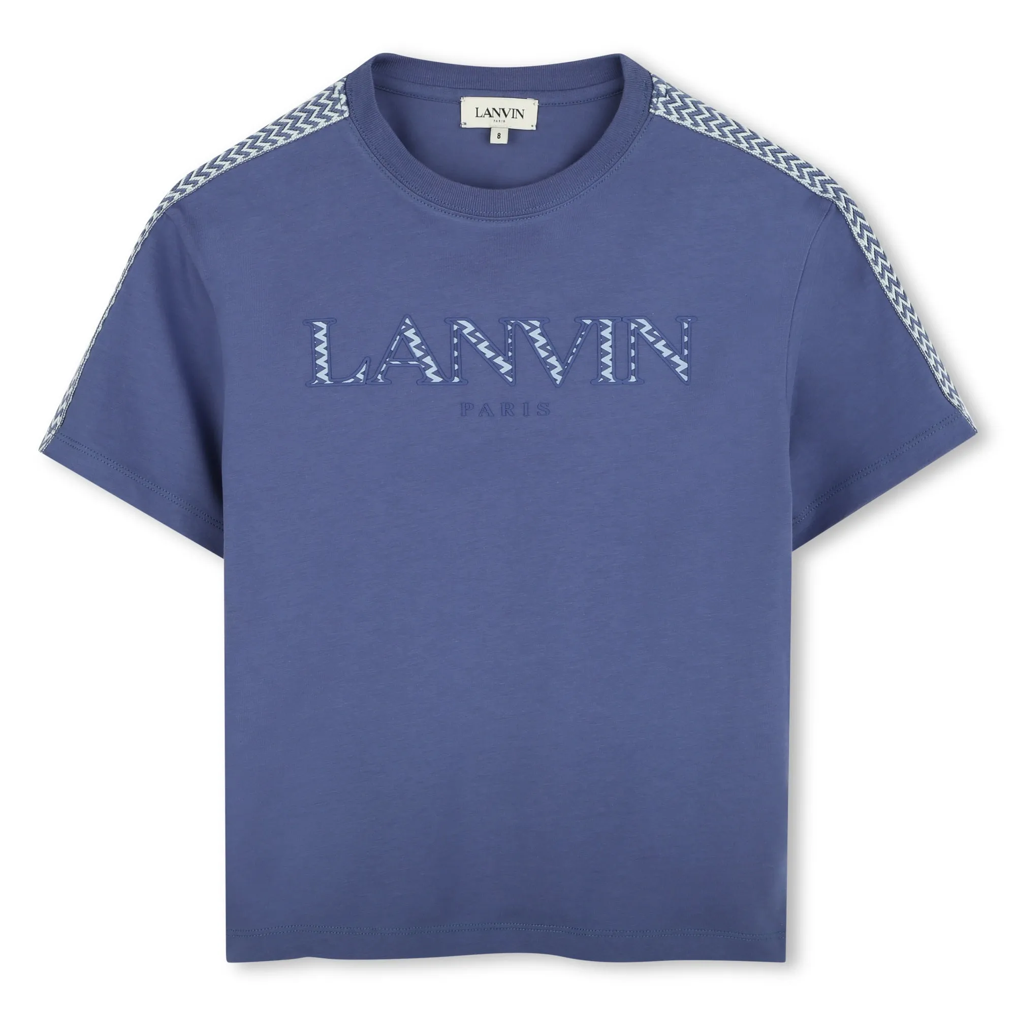 Jungen Blaues Logo T-Shirt