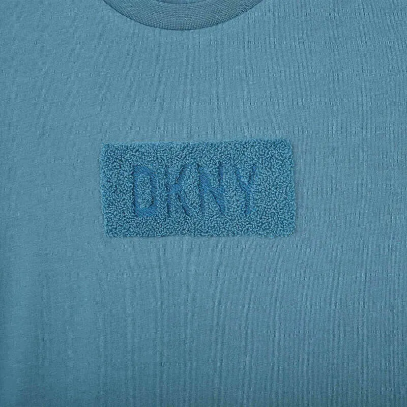 Jungen Blaues Kurzarm T-Shirt