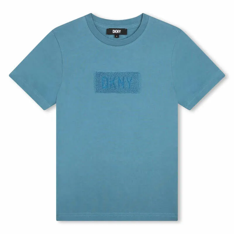 Jungen Blaues Kurzarm T-Shirt