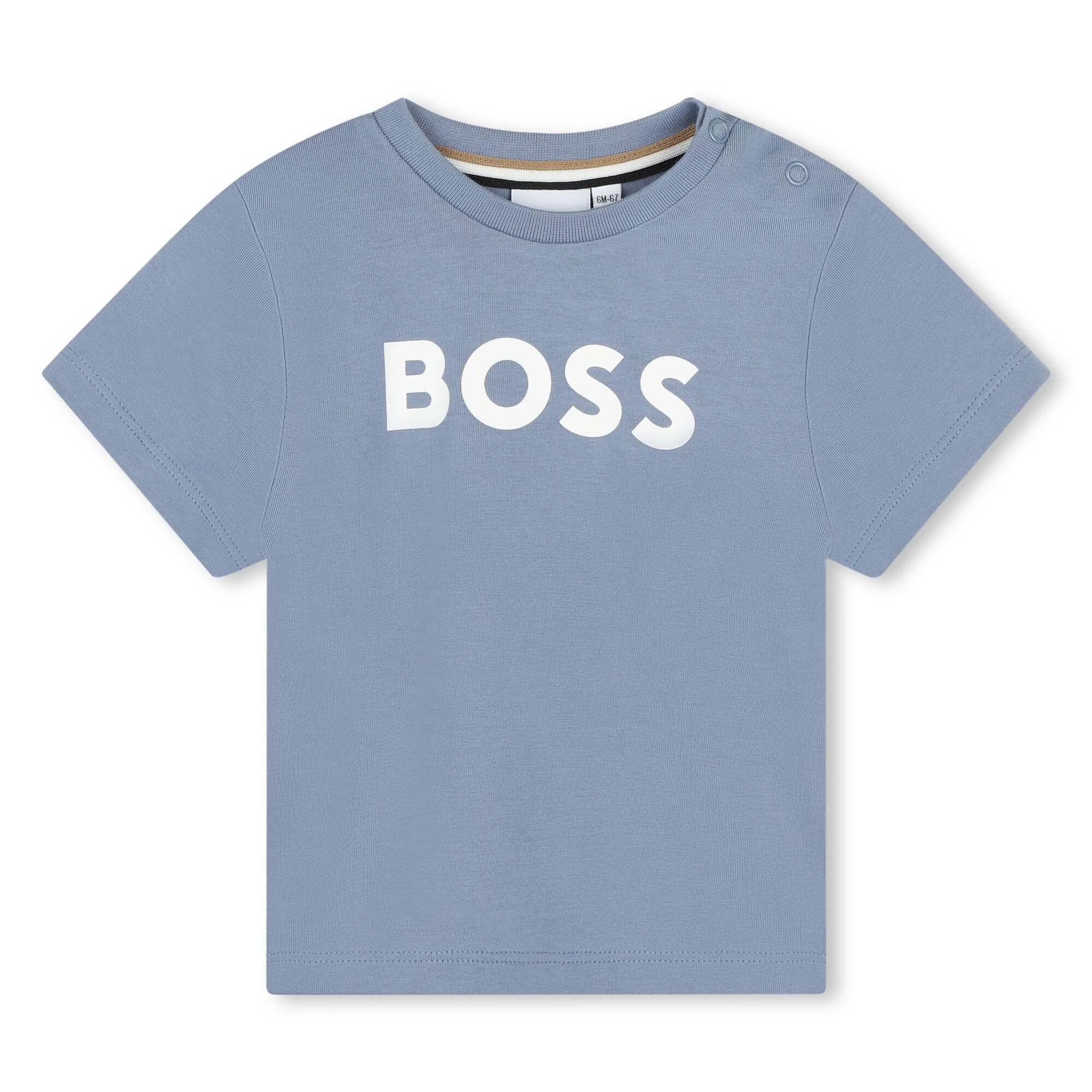 Jungen Blaues Kurzarm T-Shirt
