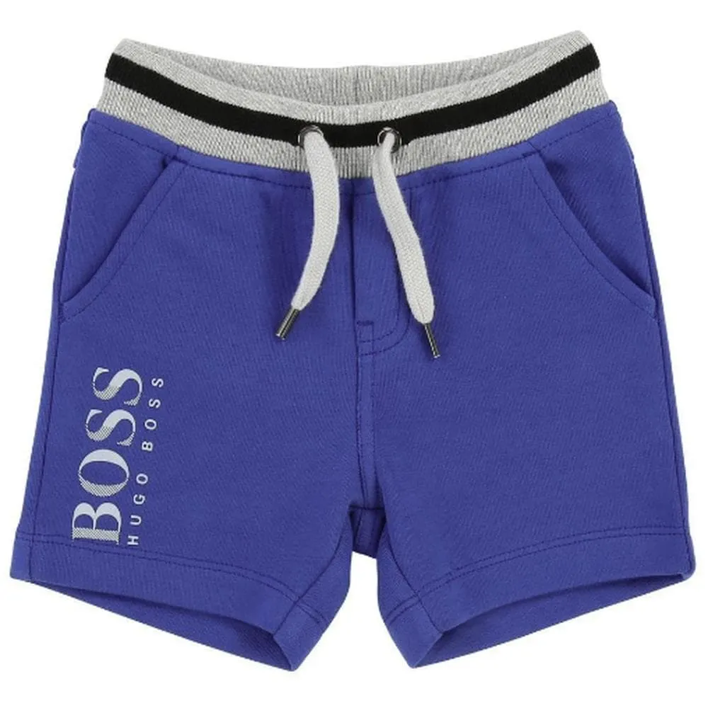 Blaue Jungen-Shorts