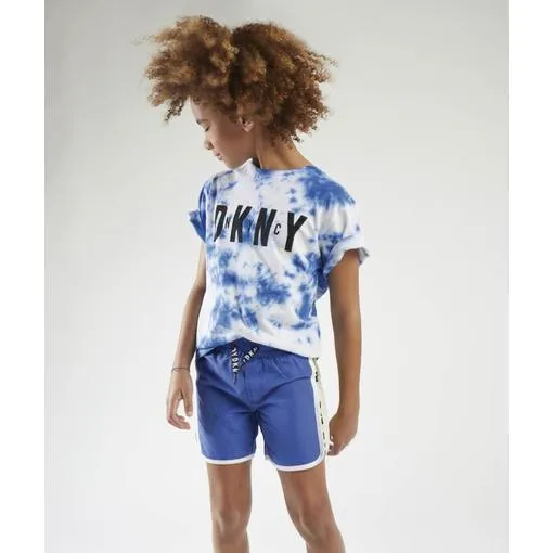 Jungen Blaues T-Shirt