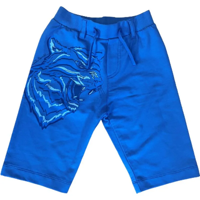 Jungen Blaue Tiger Shorts