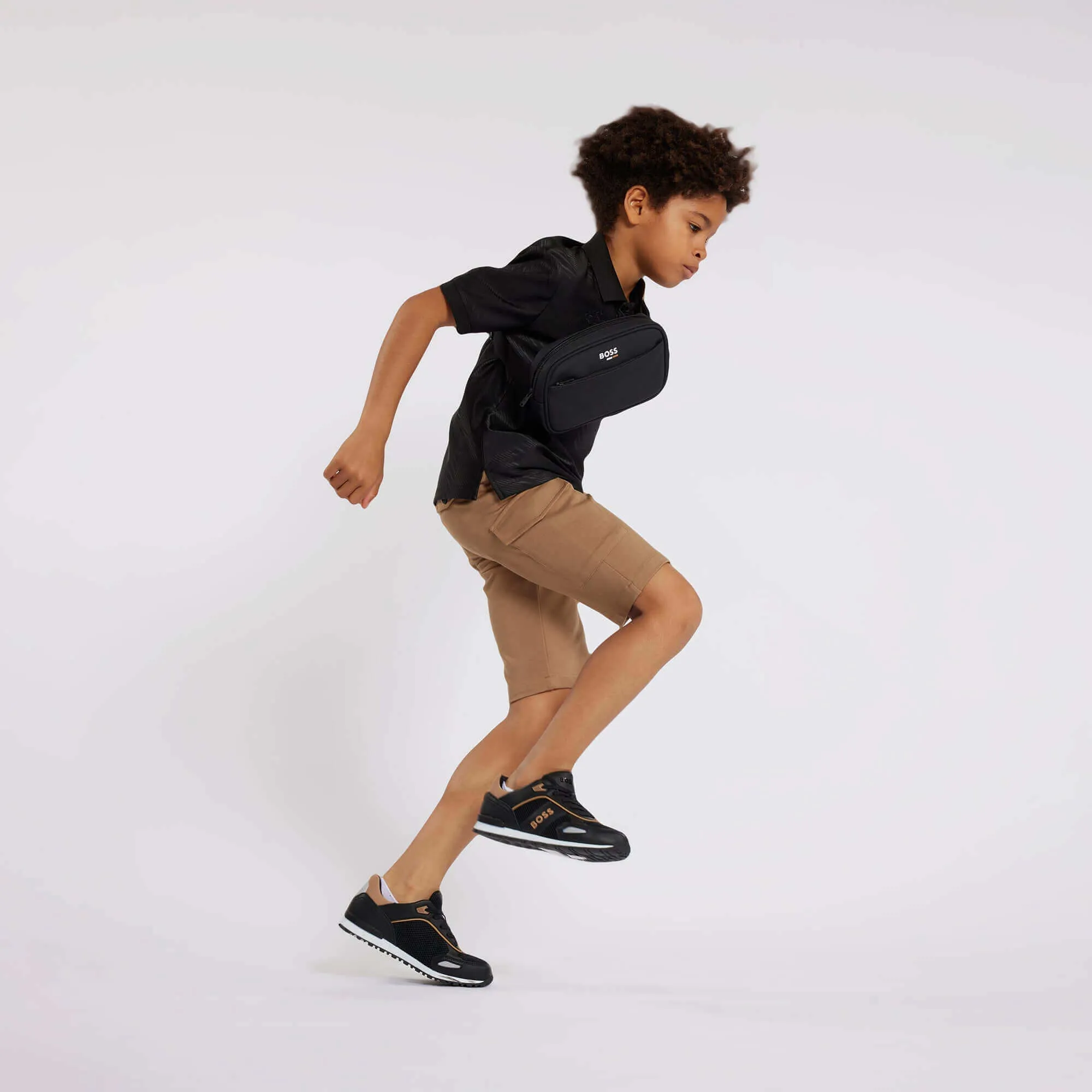 Braune Cargo-Shorts für Jungen