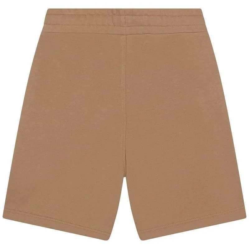 Braune Jungen-Shorts