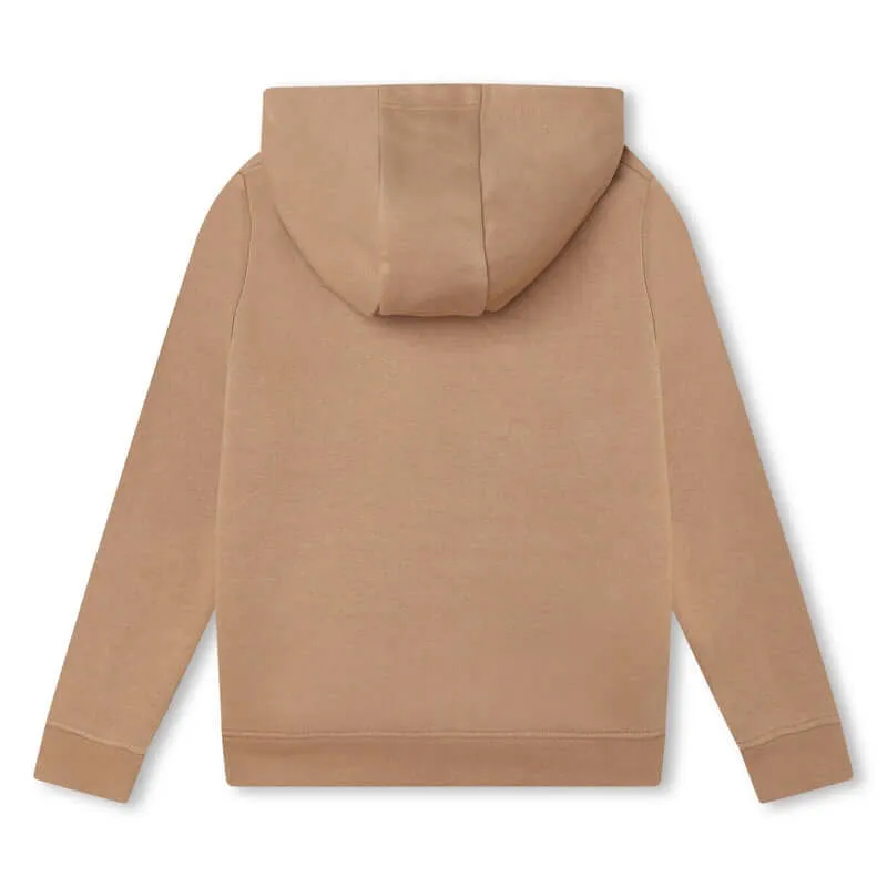 Jungen Kamel Kapuzenpullover mit Logo