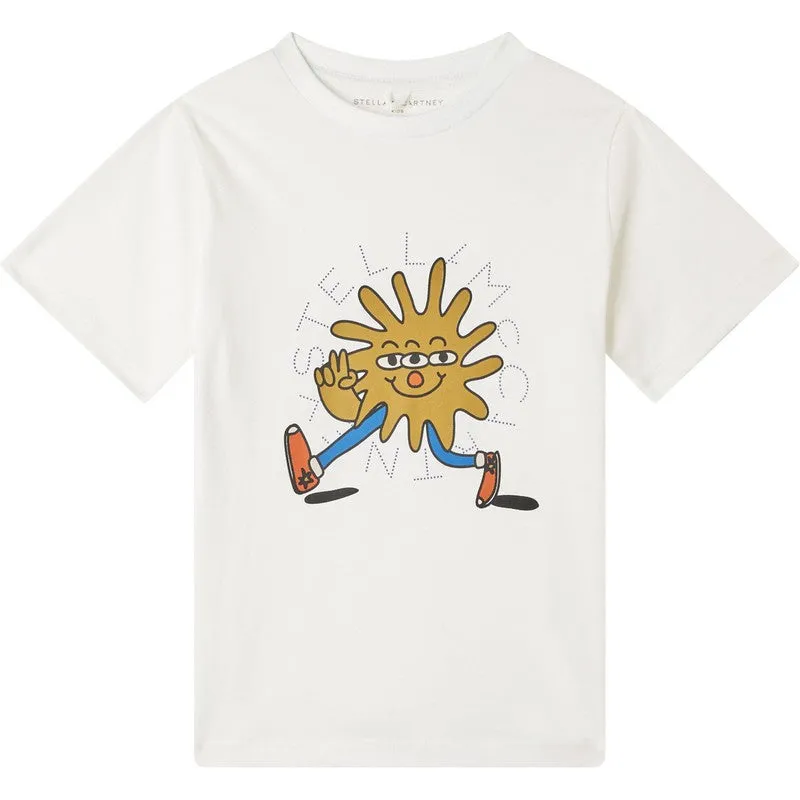Jungen Cosmic Print T-Shirt