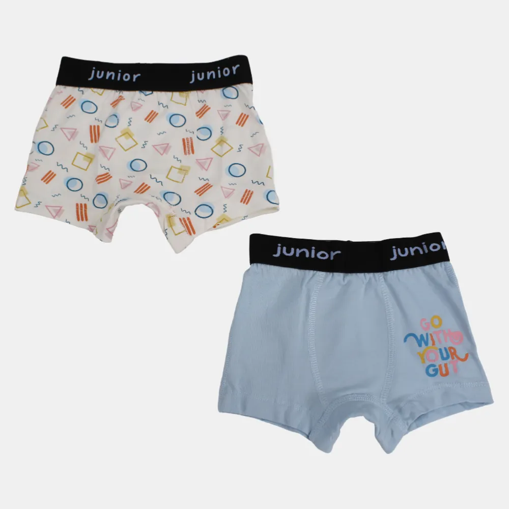 Baumwoll-Boxershorts für Jungen – (2er Pack)