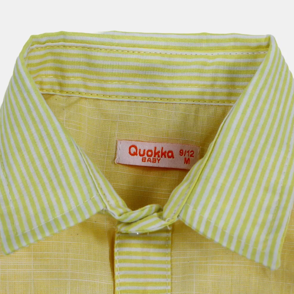 Jungen Baumwoll-Langarmhemd mit lustigen Farben